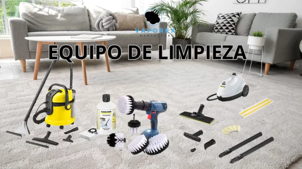 Alquiler de máquinas de limpieza de tapicería en Madrid